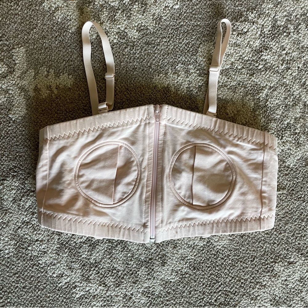 Hands-Free Pumping Bra Converts Nursing Bra or Maternity Bra to Breast Pump